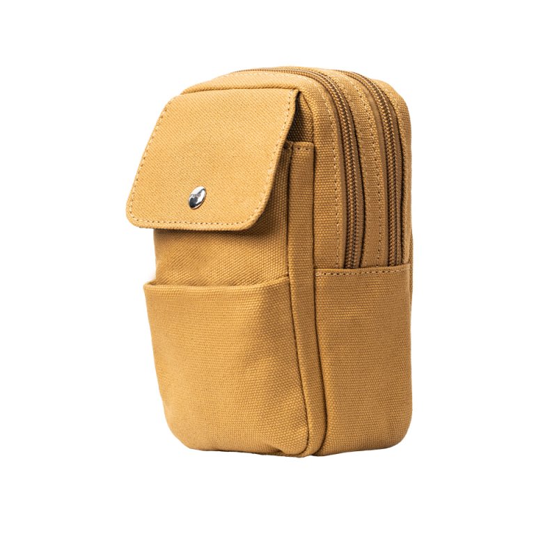 FiiO NEST EDC carry bag, khaki, angled