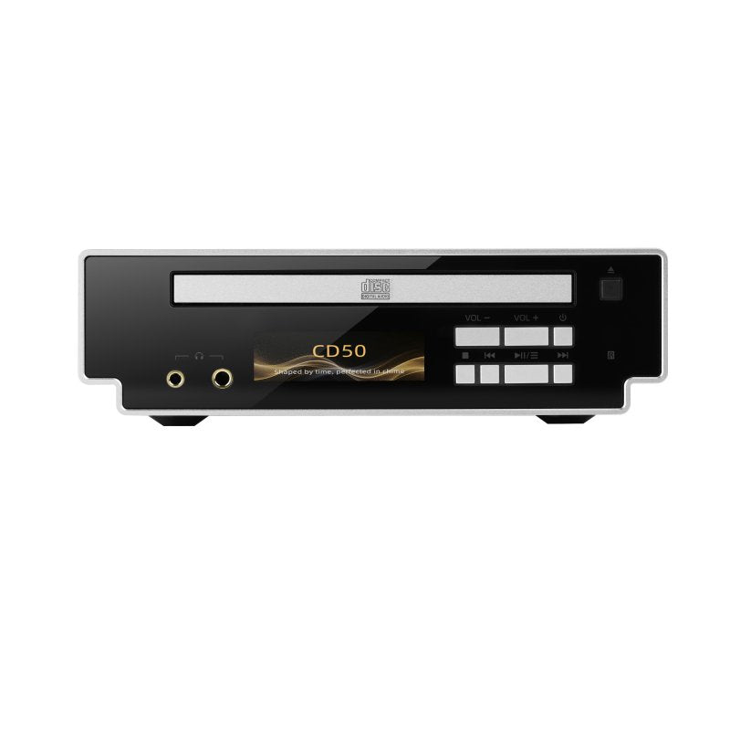 Shanling CD50 desktop CD player, black, front panel