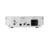 Shanling CD50 desktop CD player, silver, rear panel