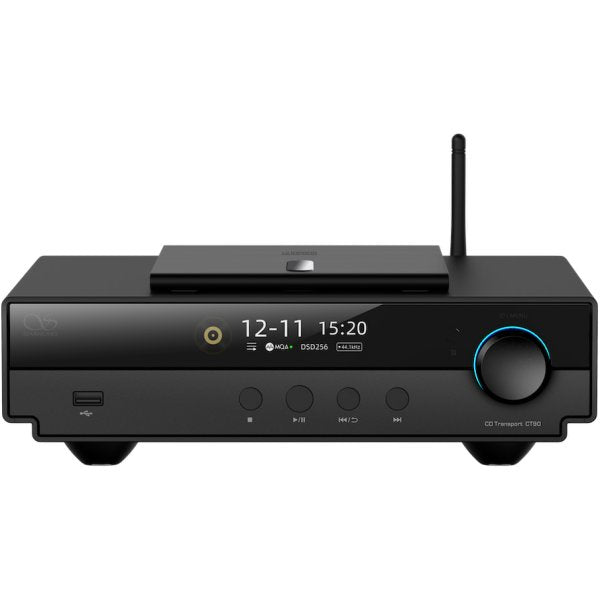 Shanling CT90 CD transport, black, front panel