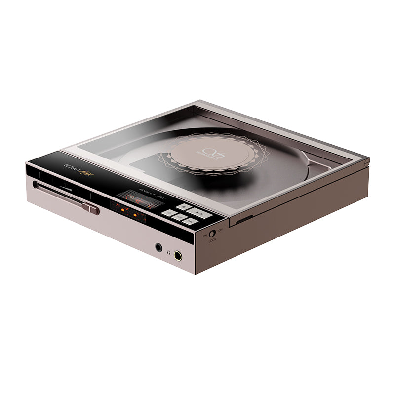 Shanling EC Zero T Max portable CD player, angled