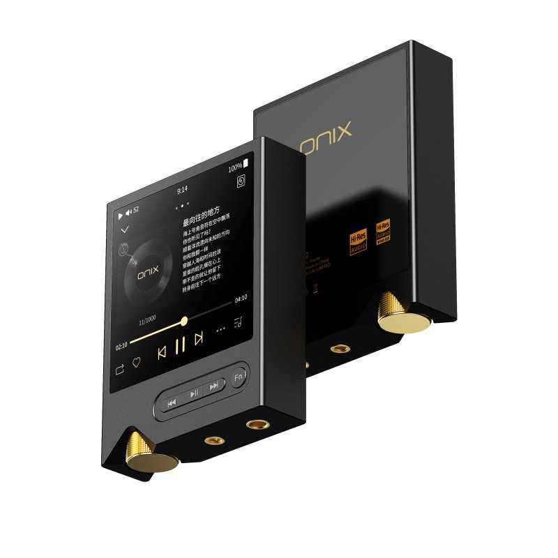 Shanling ONIX Tocata XM2 music player, front and back