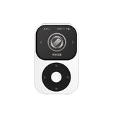 Shanling Q2 music player, silver, front with click wheel