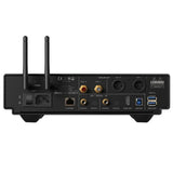 Shanling SM90 streamer DAC, rear panel with antennas and connections