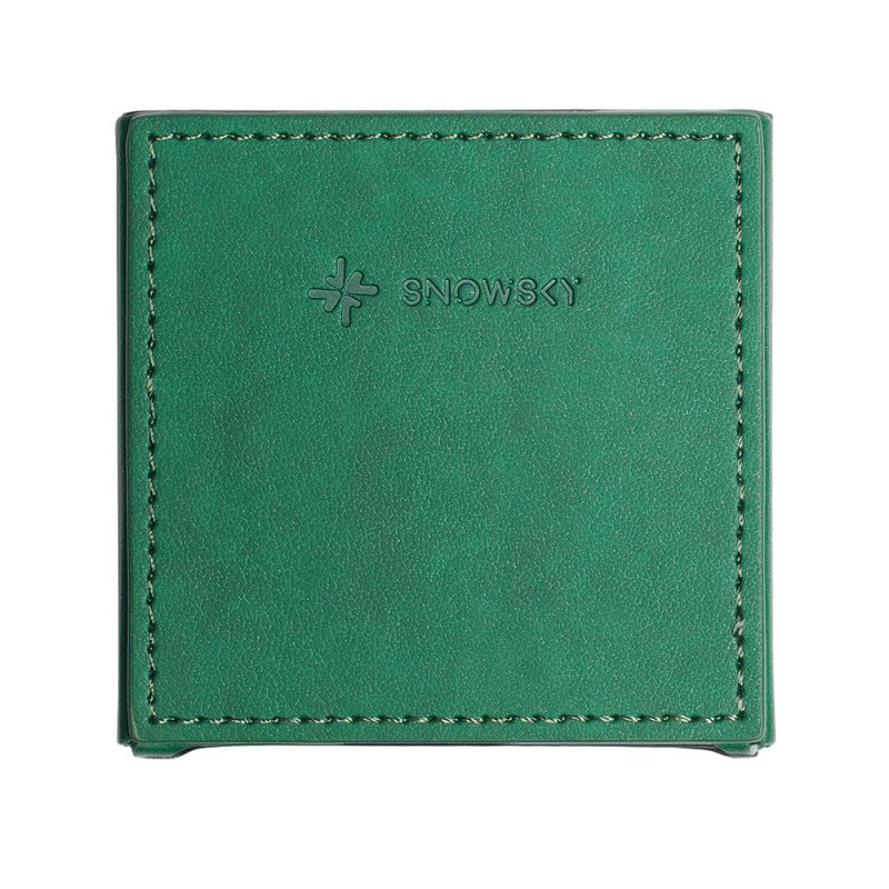 Snowsky Disc protective case, green, back