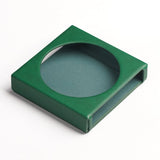 Snowsky Disc protective case, green, angled