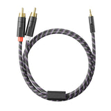 FiiO TRUST LD-UB2 3.5 mm to dual RCA cable, cable