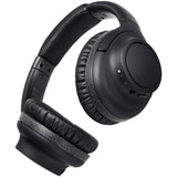 Audio-Technica ATH-S300BT noise-cancelling headphones, black, folded