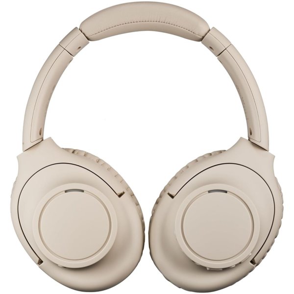 Audio-Technica ATH-S300BT noise-cancelling headphones, beige, front