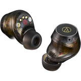 Audio-Technica ATH-CKS30TW+ wireless earbuds, translucent black, earbuds