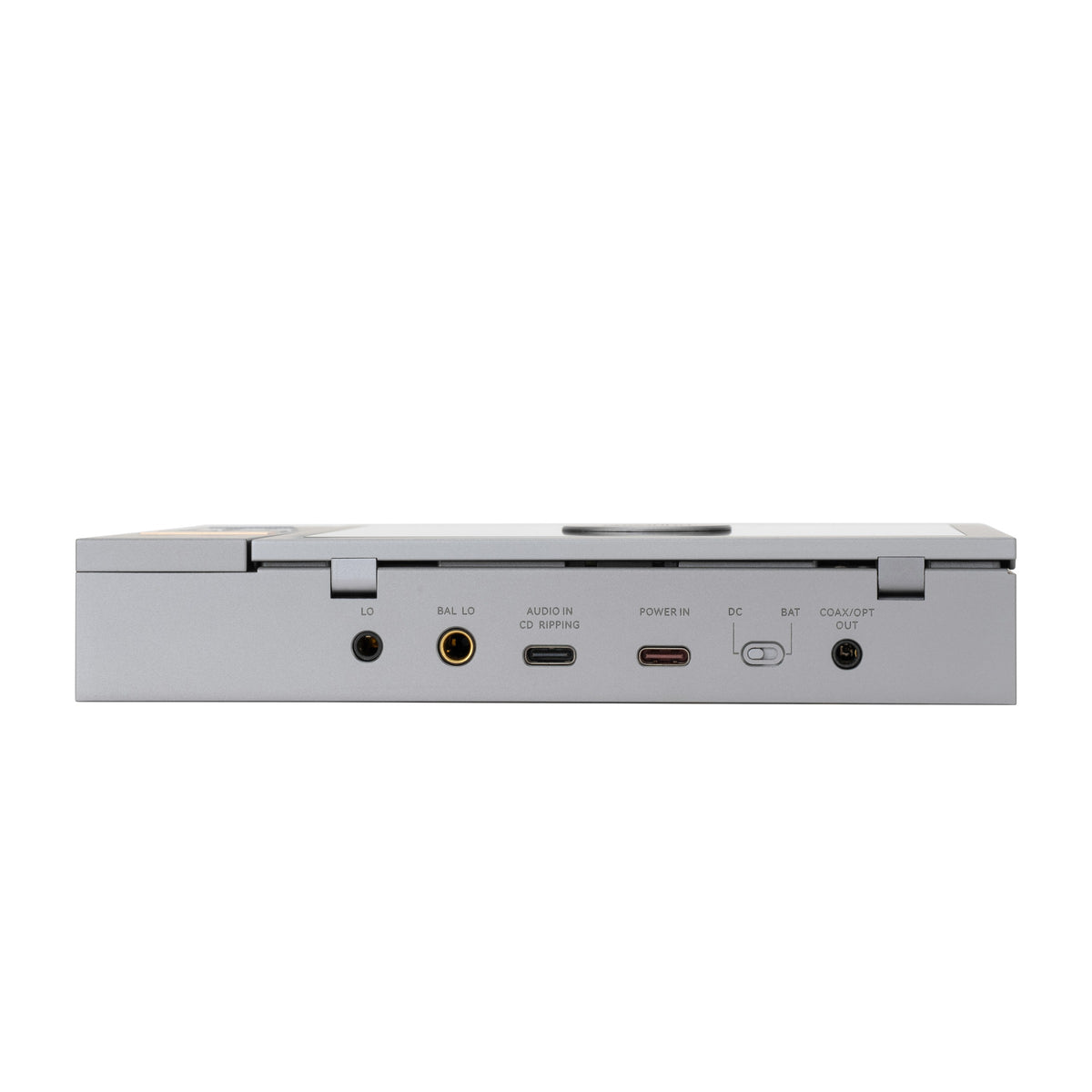 Cayin CP6 portable tube CD player, sockets