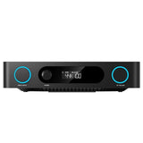 FiiO AIR AMP streamer and power amplifier, black, front