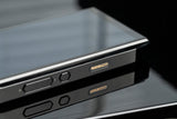 FiiO M25 R2R music player, side controls and R2R PRO badge