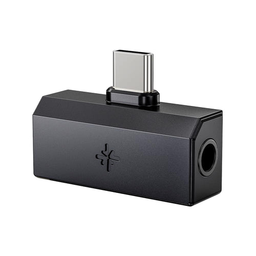 FiiO Tiny B USB-C Dongle DAC and Amp - 3.5mm + 4.4mm, Black (Damaged packaging)