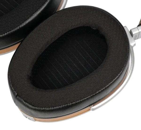 HiFiMAN HE1000 V2 Stealth planar headphones, ear pad close-up