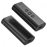 Shanling UA3 USB DAC and headphone amp, black, lying flat