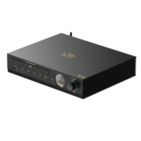 Shanling CD80 II CD player, black, angled