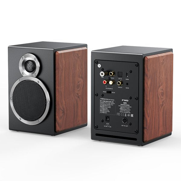 FiiO SA1 desktop active speakers, black pair