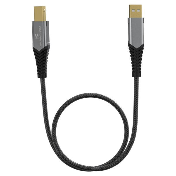 FiiO LA-UB1 USB-A to USB-B cable, cable, other side