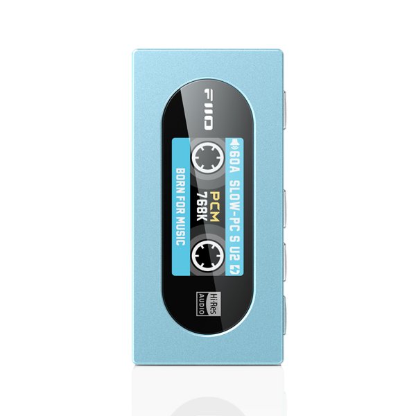 FiiO KA15 USB dongle DAC, blue, front