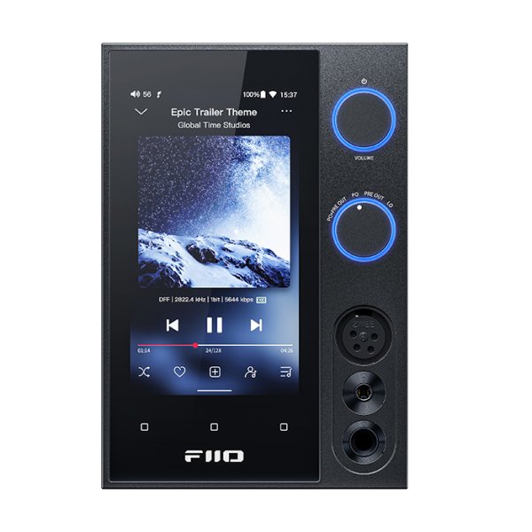 FiiO R7 Desktop Streaming Player and DAC/Amp - BLACK (Manufacturer refurbished, device only)