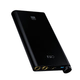 FiiO Q3 MQA portable DAC and headphone amp, angled