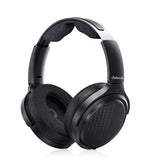 FiiO Jade Audio JT7 open-back planar headphones, black, front