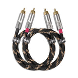 FiiO LR-RCA4 dual RCA cable, 80 cm, pair of cables