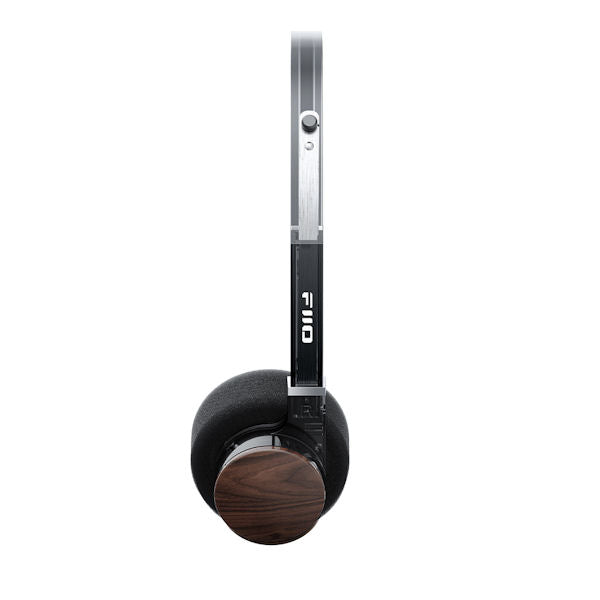 FiiO EH11 Bluetooth on-ear headphones, black, side view