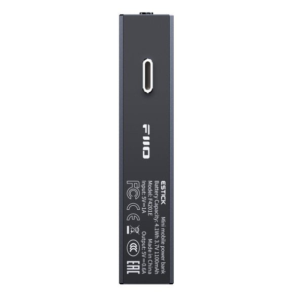 FiiO ESTICK battery for dongle DACs, black, back