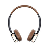 FiiO Snowsky Anytime noise-cancelling Bluetooth headphones, black and brown, front