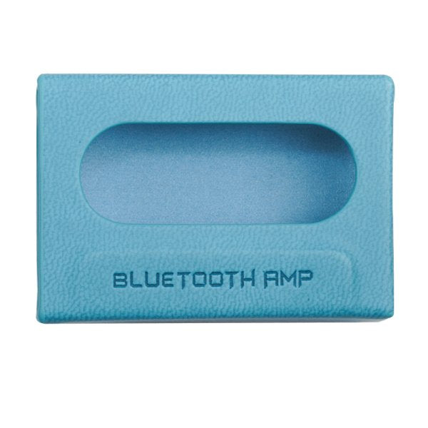 Snowsky Retro Nano leather case, blue, front