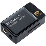 iBasso JR Macaron USB DAC and headphone amp, black, with 4.4mm and 3.5mm sockets