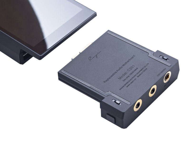 Cayin N6iii music player, with the motherboard removed