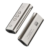 Shanling UA3 USB DAC and headphone amp, titanium, angled