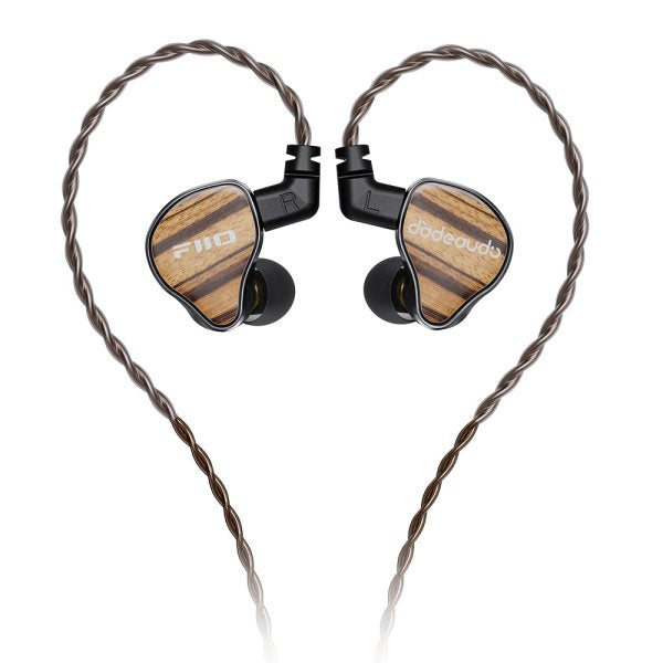 FiiO JH13 earphones, pair with cable