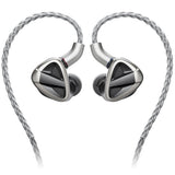 FiiO FH19 hybrid in-ear monitors, pair with cable