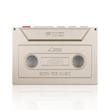 FiiO M21 cassette-style case, titanium gold, back with cassette design