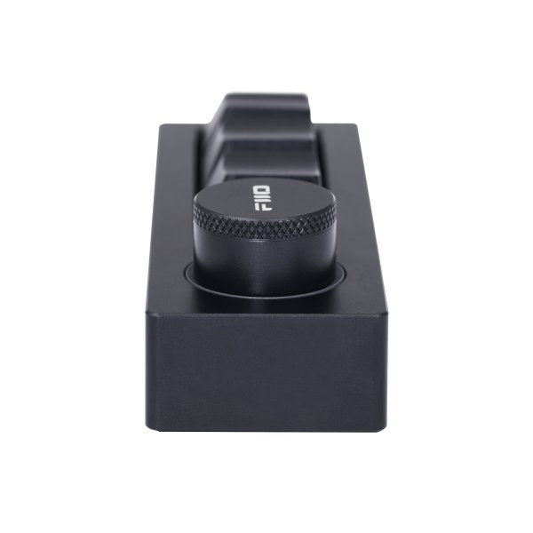 FiiO KB1K mini mechanical keypad, black, end view