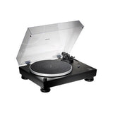 Audio-Technica AT-LP5X direct-drive turntable, with dust cover raised