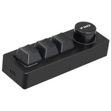 FiiO KB1K mini mechanical keypad, black, from above