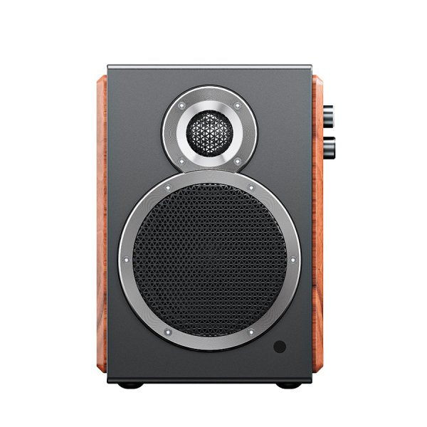 FiiO SA1 desktop active speakers, black, front