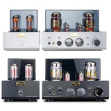 Cayin HA-6A MK2 valve headphone amp, silver and black