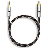 FiiO LR-RCA4 dual RCA cable, 80 cm, cable, coiled