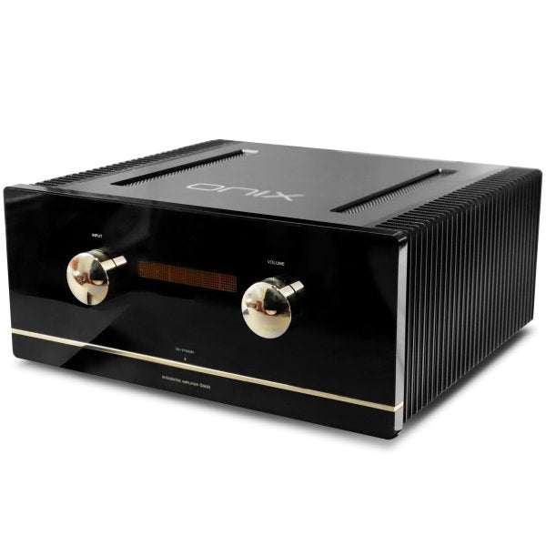 Onix OIA92 integrated amplifier, angled