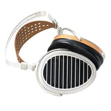 HiFiMAN HE1000 V2 Stealth planar headphones, front, angled