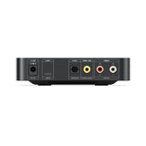 FiiO K11 R2R desktop DAC and headphone amp, black, rear panel