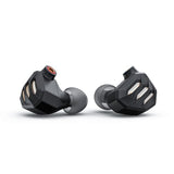 FiiO FH7s hybrid in-ear monitors, shells from the front