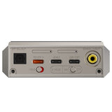 FiiO M27 desktop music player, aluminium, rear panel