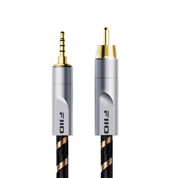 FiiO LR-RCA4 dual RCA cable, 80 cm, plugs